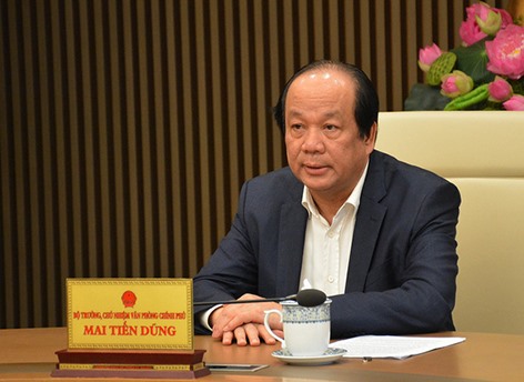 Bộ trưởng, Chủ nhiệm Mai Tiến Dũng cho biết VPCP sẽ tổng hợp đầy đủ, phản ánh trung thực, đề xuất xử lý cụ thể với các kiến nghị. - Ảnh: VGP
