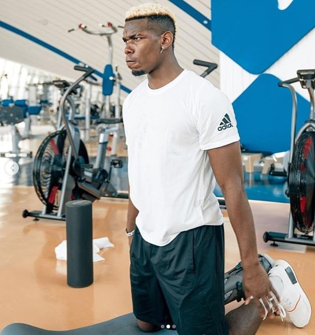 Pogba đang nỗ lực trở lại sau chấn thương. Ảnh: Instagram Pogba