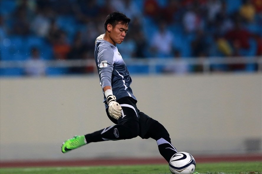 Thủ thành Nguyên Mạnh. Ảnh: Hải Anh