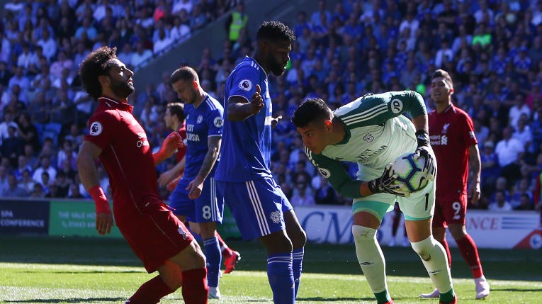 Thủ môn Neil Etheridge là tấm gương để Văn Lâm phấn đấu nếu muốn tạo ra cú hích cho sự nghiệp. Ảnh: AFC.