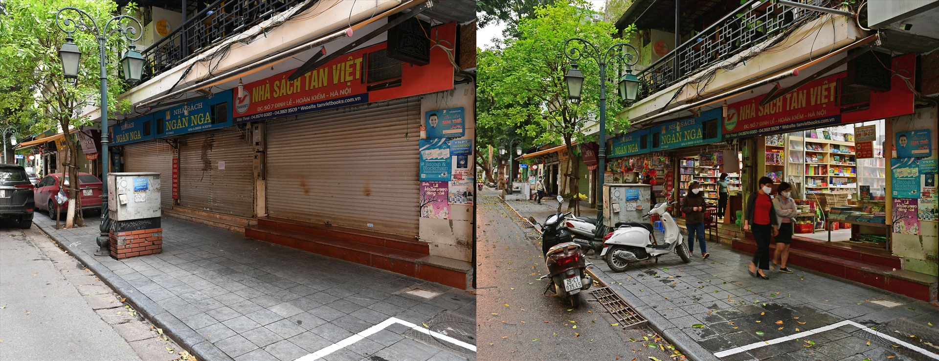 Phố sách Đinh Lễ ngày 3.4 và 23.4.