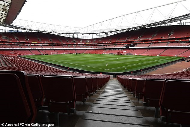 Sân Emirates của Arsenal. Ảnh: Getty.