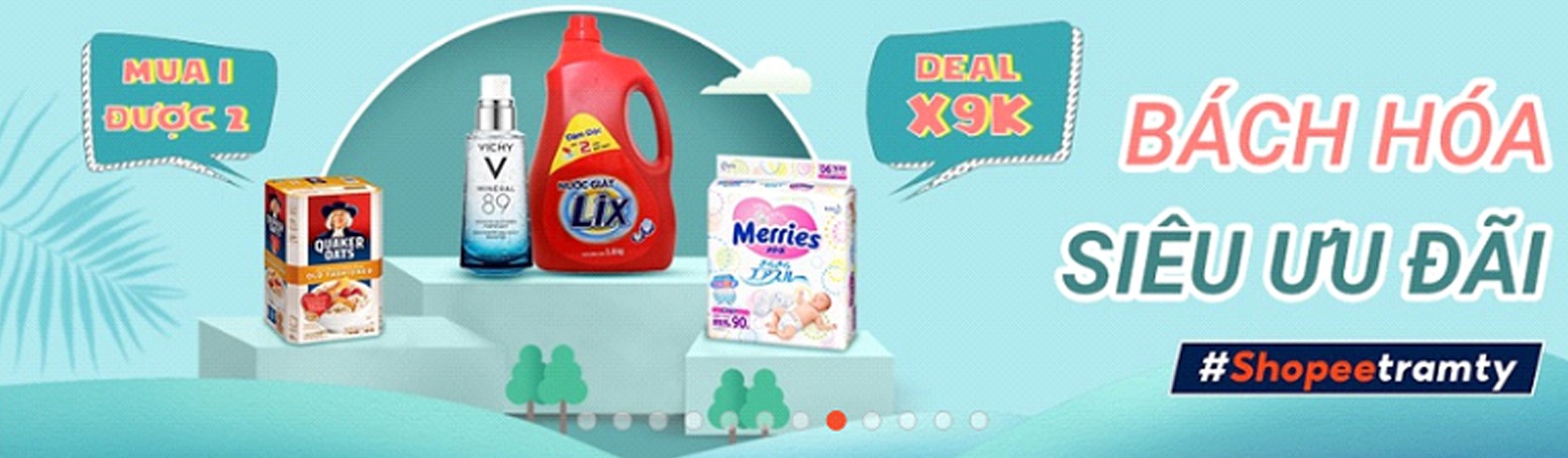Một trong những chương trình ưu đãi mua sắm trên trang TMĐT Shopee.