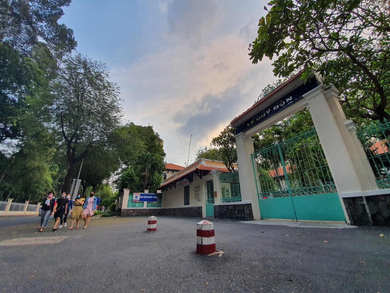 Trường THPT Lê Quý Đôn hiện nay. Ảnh: Trí Minh