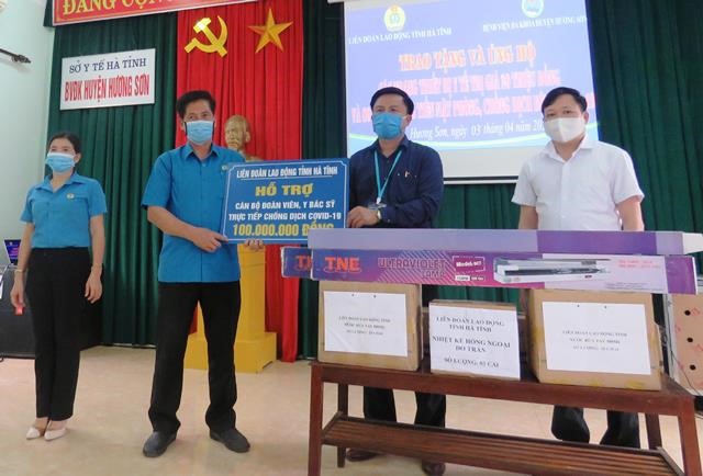 Hỗ trợ Bệnh viện đa khoa huyện Hương Sơn