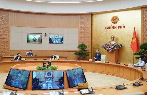 Toàn cảnh cuộc họp. Ảnh VGP
