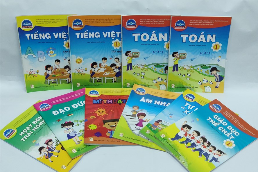 Một trong những bộ sách giáo khoa lớp 1 cho chương trình giáo dục phổ thông mới.