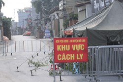 Ngừa dịch COVID-19, Hà Nội cách ly một thôn gần 11.000 nhân khẩu