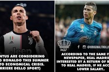 Ảnh chế: Ronaldo quay trở lại Real Madrid?, Ramos xứng danh "vua" thẻ đỏ