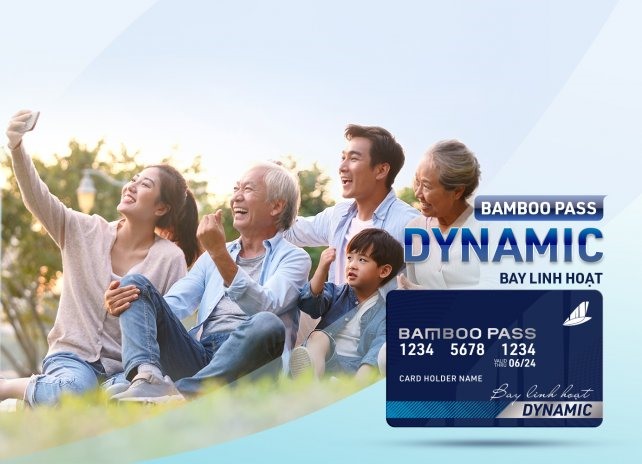 Thẻ Bamboo Pass Dynamic có hạn mức từ 30.000.000 VND.