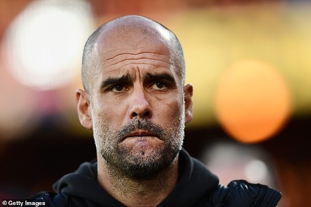 Pep Guardiola. Ảnh: PA.