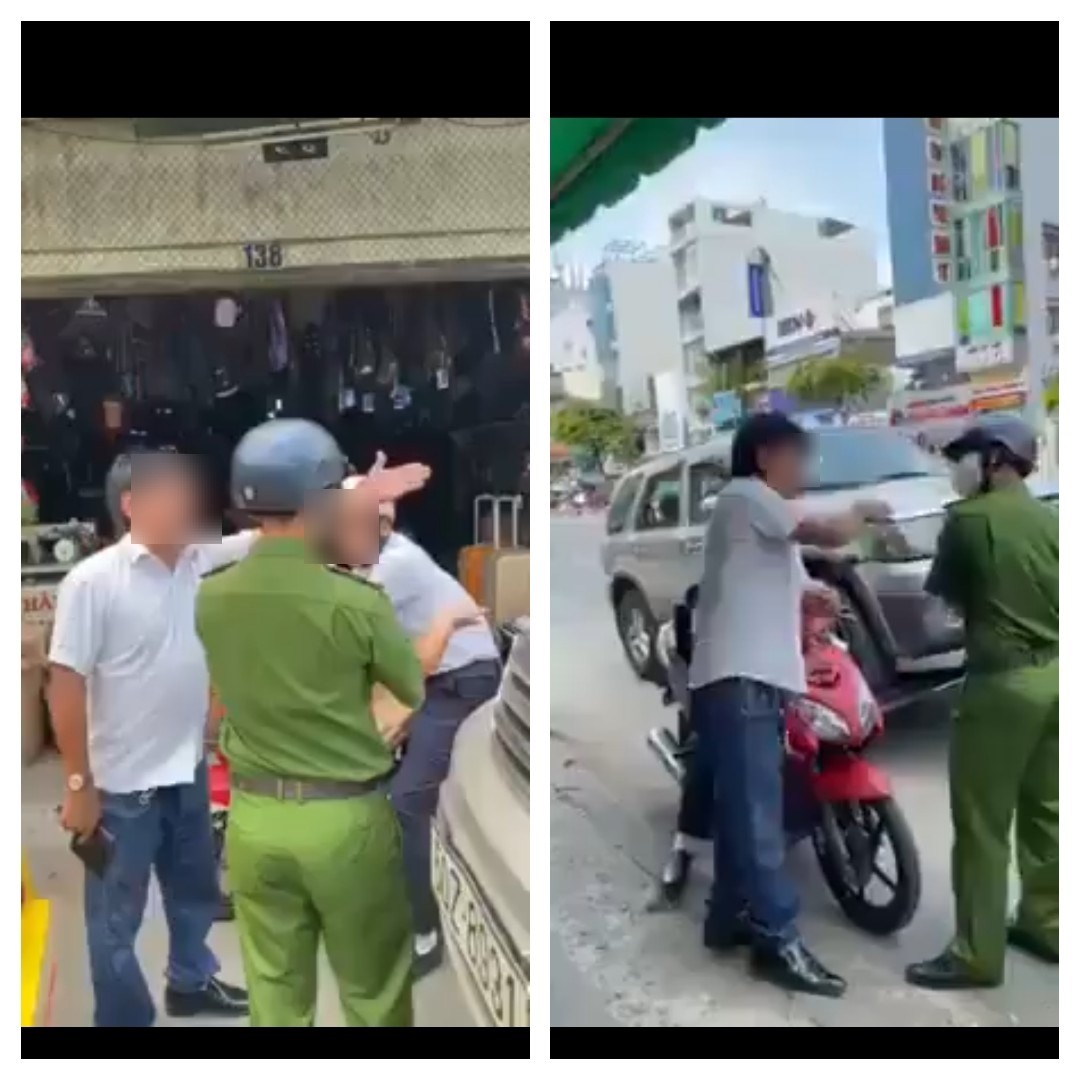 Tạp chí Đông Nam Á khẳng định ông D (áo trắng) không còn làm việc tại Tạp chí nhiều năm qua. Ảnh: Căt clip