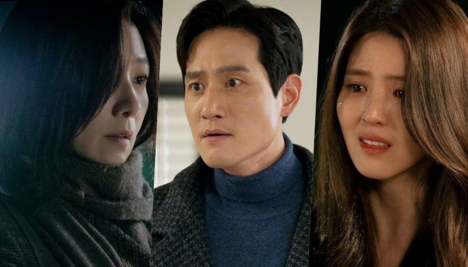Ba nhân vật chính của phim “Thế giới hôn nhân“. Ảnh: Jtbc