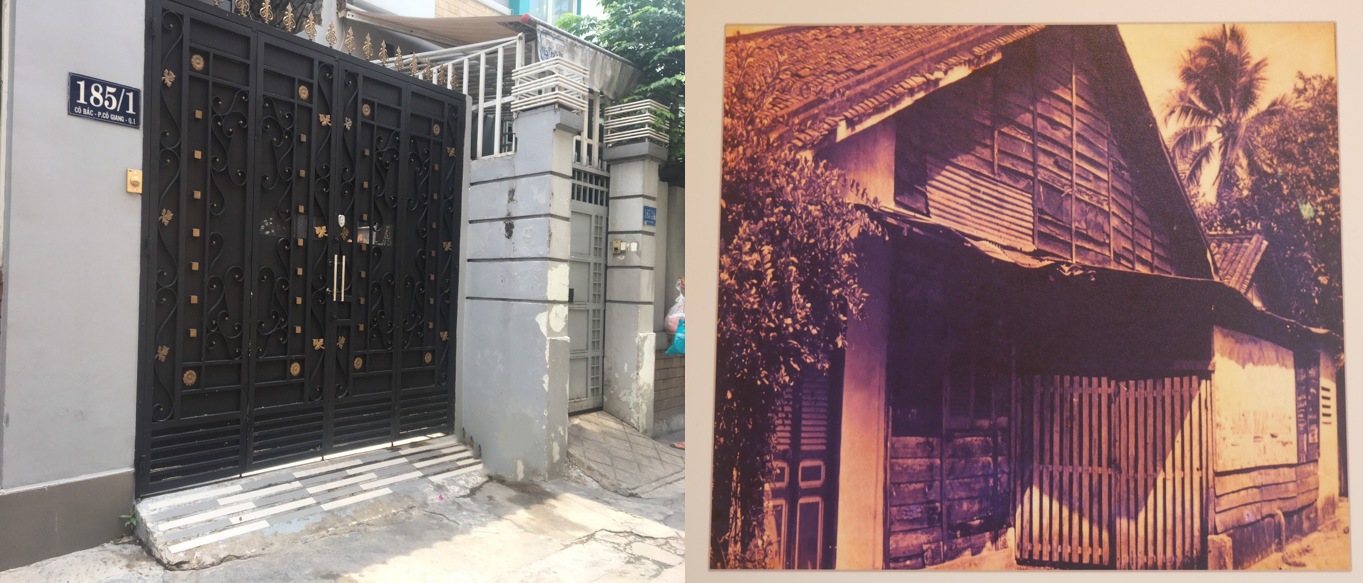 Một ngôi nhà khác mà Bác Hồ từng lưu trú là nhà của ông Lê Văn Đạt, nay là số 185/1 đường Cô Bắc (quận 1, TPHCM). Theo ghi nhận của Lao Động, ngôi nhà này không còn kiến trúc như xưa do ngôi nhà bằng gỗ theo theo thời gian hư hỏng. Theo hình phía bên phải căn nhà nguyên gốc được chụp vào năm 1910 và bên trái căn nhà sau hơn 100 năm giờ đây đã được thay đổi thành căn nhà hiện đại. Một ngôi nhà khác mà Bác Hồ từng lưu trú là nhà của ông Lê Văn Đạt, nay là số 185/1 đường Cô Bắc (quận 1, TPHCM). Theo ghi nhận của Lao Động, ngôi nhà này không còn kiến trúc như xưa do ngôi nhà bằng gỗ theo theo thời gian hư hỏng. Theo hình phía bên phải căn nhà nguyên gốc được chụp vào năm 1910 và bên trái căn nhà sau hơn 100 năm giờ đây đã được thay đổi thành căn nhà hiện đại.