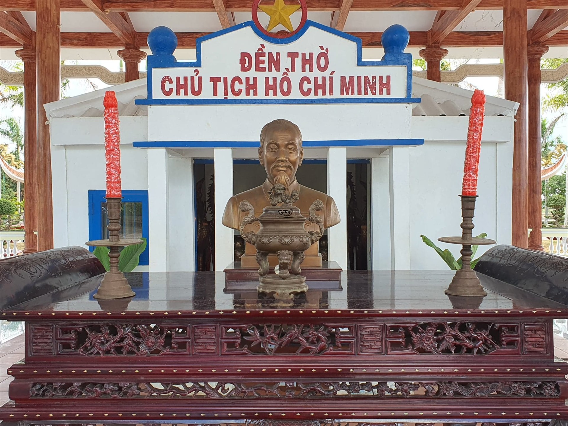 Bác Hồ luôn trong tim mỗi người dân Bạc Liêu (ảnh Nhật Hồ)