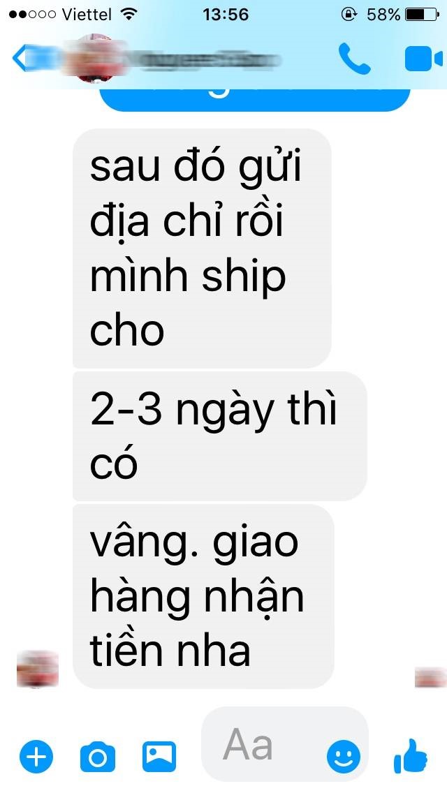 Lời tư vấn mua giấy ra viện của N.S đối với phóng viên. Ảnh: Bảo Hân.