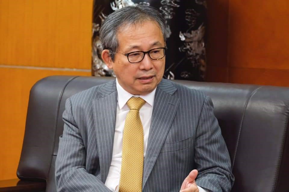 Ông Yanada Tami- Đại sứ Nhật Bản tại Việt Nam. Ảnh: Minh Khuyên