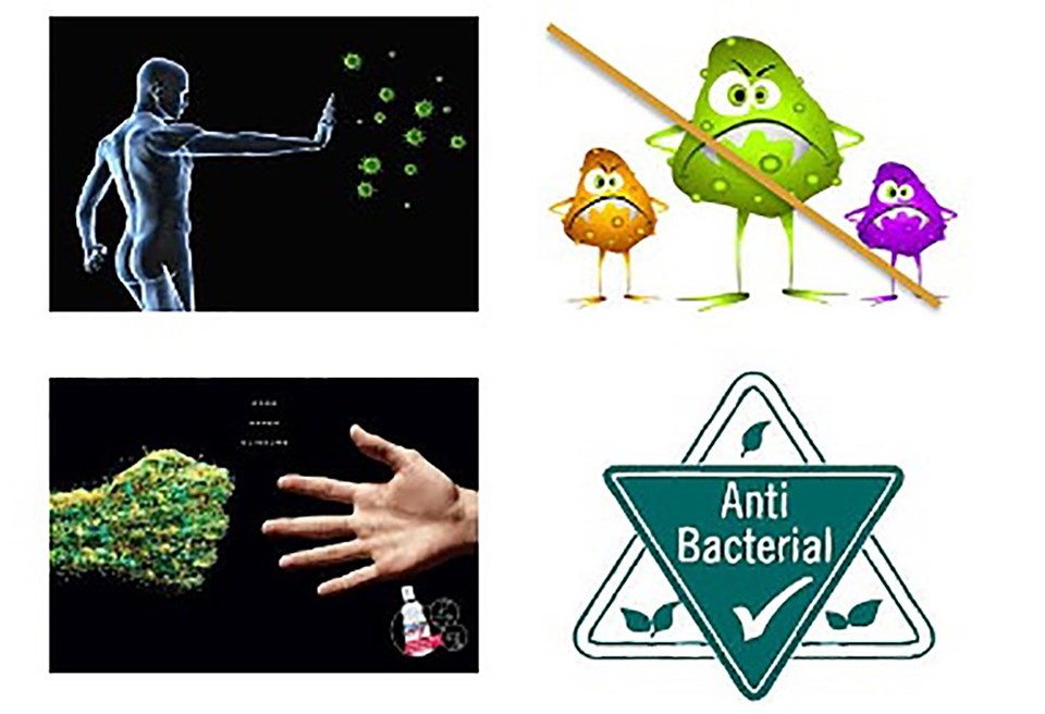 Tính năng diệt khuẩn của nano bạc. Ảnh minh họa: Khu Công gnhệ cao TPHCM. Tính năng diệt khuẩn của nano bạc. Ảnh minh họa: Khu Công gnhệ cao TPHCM.