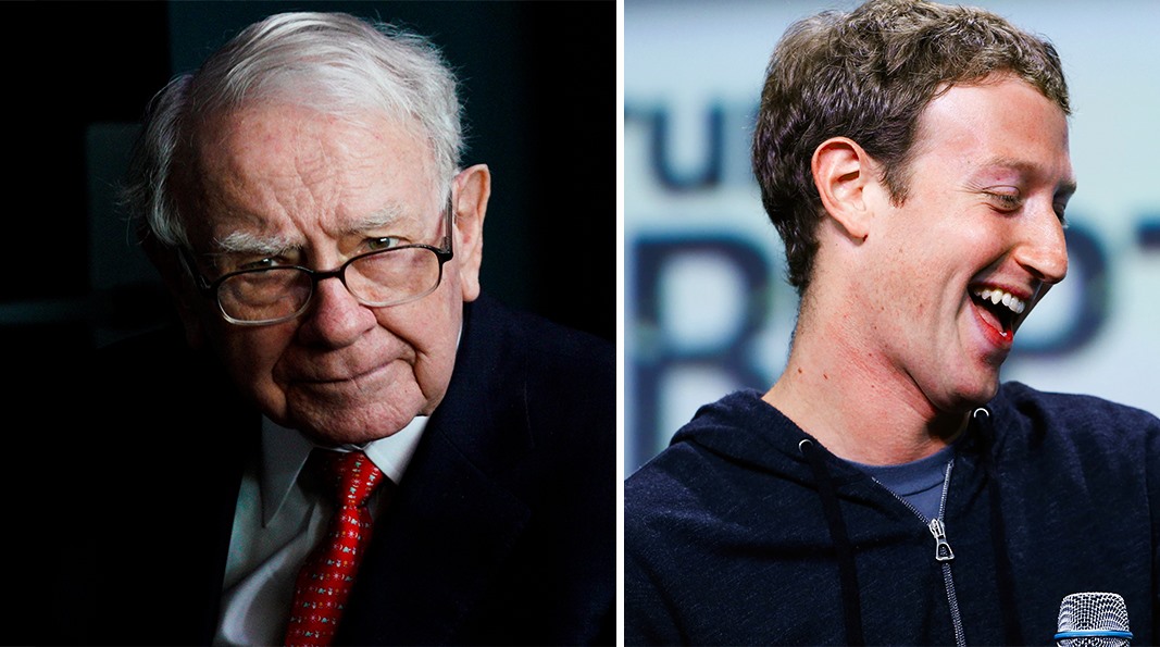 Trong khi ông chủ của Berkshire đang chật vật với sức tàn phá của dịch COVID-19, ông chủ Facebook lại có khoảng thời gian kinh doanh ổn định và thuận lợi. Đồ họa: Phan Anh
