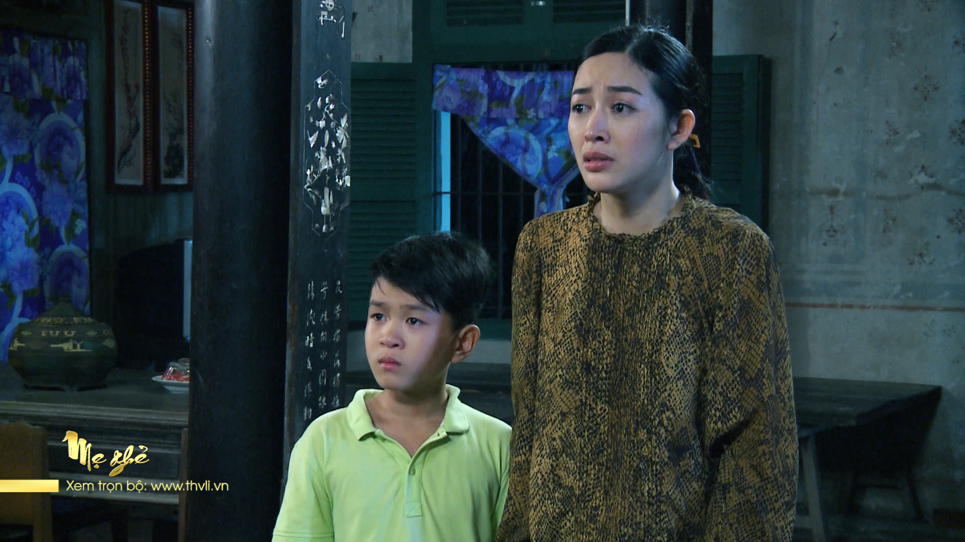 Tuyết quay về và muốn làm lại từ đầu với Phong. Ảnh: Phim Mẹ ghẻ.