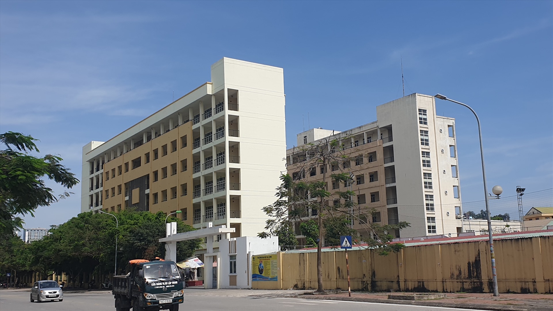 Cơ sở đào tạo số 2 của Đại học Hạ Long tại phường Hồng Hải, TP.Hạ Long. Ảnh: Nguyễn Hùng