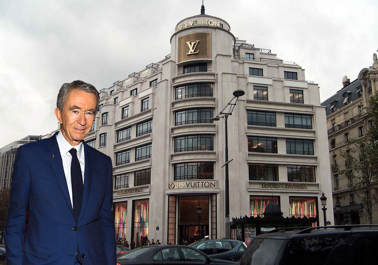 Theo Forbes, tính đến 21.5, tài sản của ông Bernard Arnault là 94,2 tỉ USD, giàu thứ 3 hành tinh sau Jeff Bezos và Bill Gates. Mức tài sản này giảm 11 tỉ USD so với 3 tháng trước. Đồ họa: Phan Anh