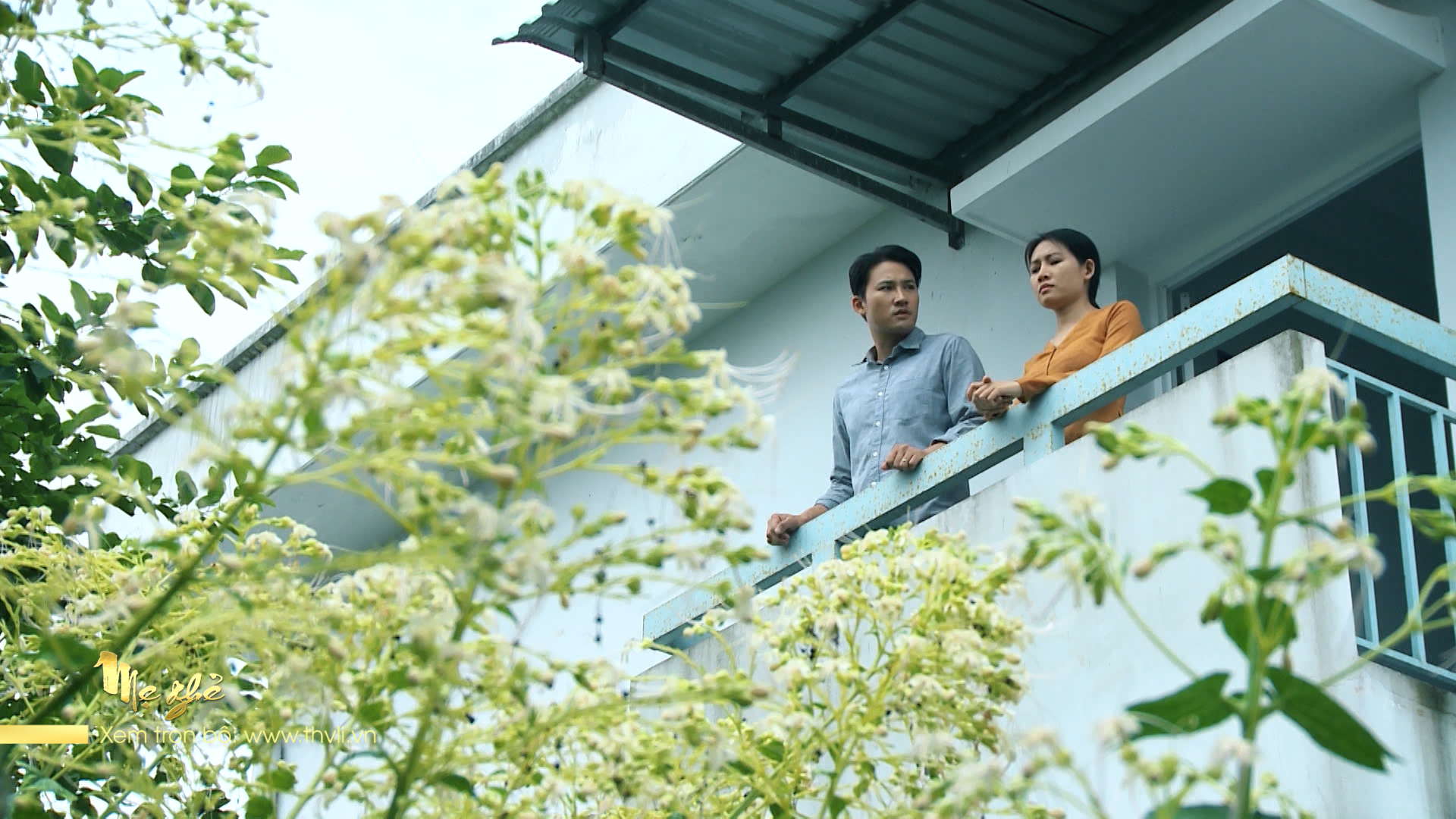 Phong và Diệu có thể đến với nhau? Ảnh: Phim Mẹ ghẻ.