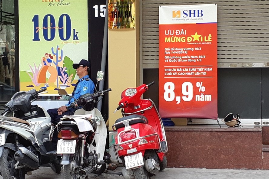 SHB hiện đang là ngân hàng có biểu lãi suất cao nhất trên thị trường. Ảnh: Lam Duy