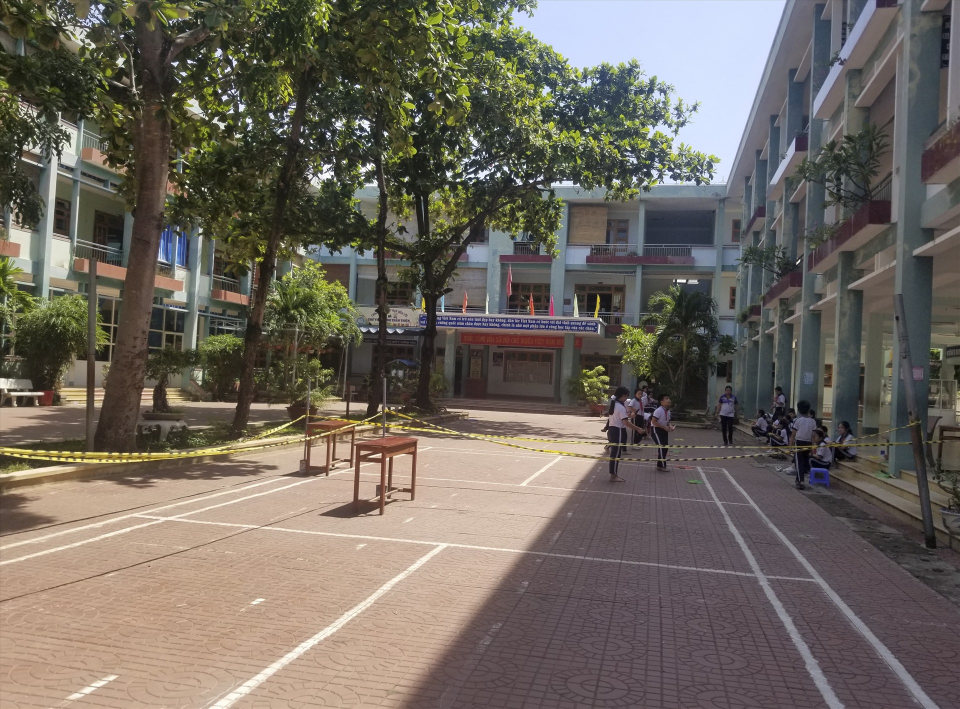 Trường tiểu học Hoàng Quốc Việt. Ảnh: N.Tri