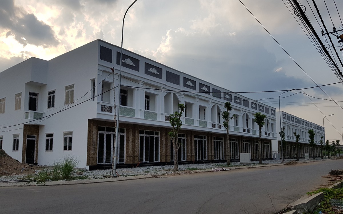 Một góc dự án khu đô thị mới Thới Lai đang được triển khai. Ảnh: Tr.L.