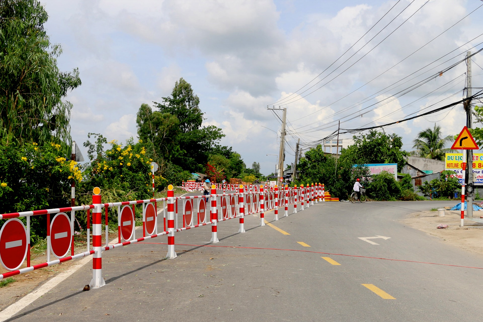 Thiết lập vùng không an toàn. Ảnh: LT