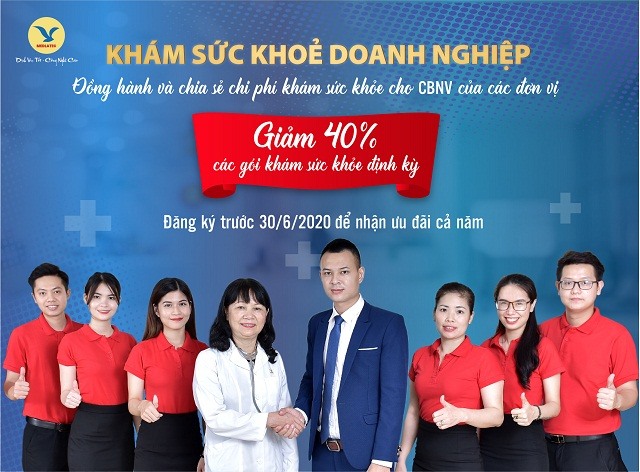 MEDLATEC luôn sẵn sàng đồng hành chăm sóc sức khỏe nhân viên các doanh nghiệp. Ảnh: MEDLATEC