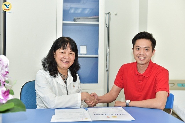 Kết quả chính xác, quy trình khép kín là những ưu điểm vượt trội khi khám sức khỏe doanh nghiệp tại MEDLATEC. Ảnh: MEDLATEC