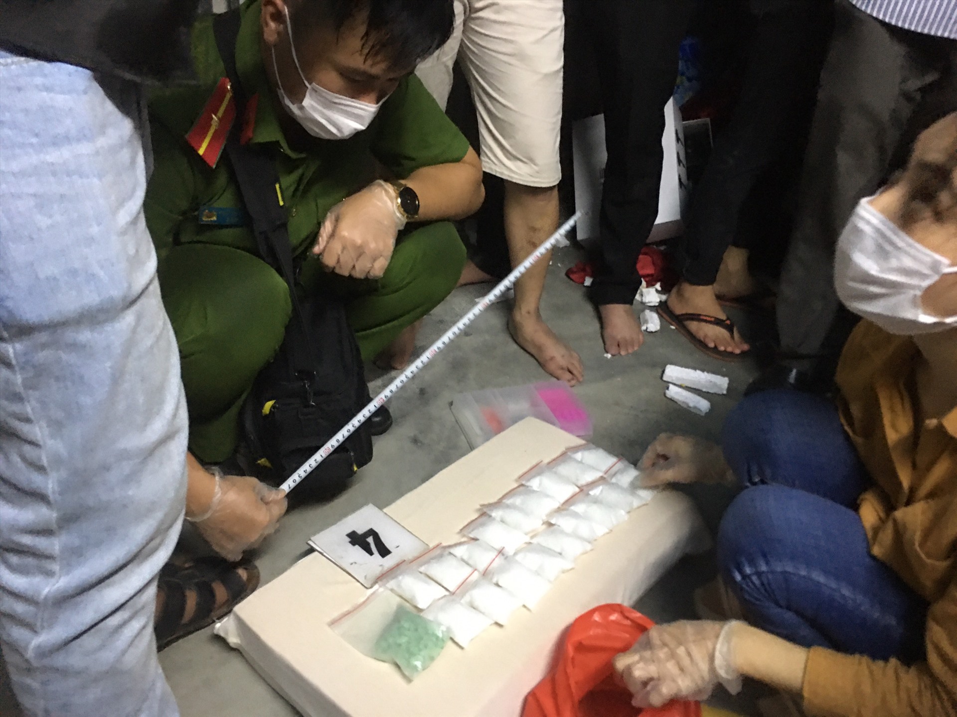 Tang vật vụ án. Ảnh: CA cung cấp.