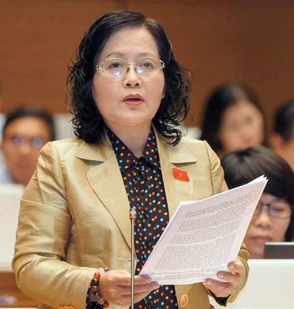 Đại biểu Trần Thị Quốc Khánh. Ảnh: Quochoi.vn