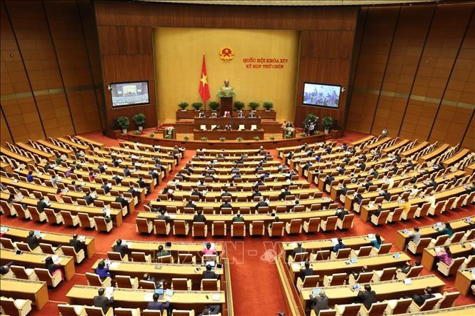 Toàn cảnh Kỳ họp 9, Quốc hội khoá XIV. Ảnh Quochoi.vn
