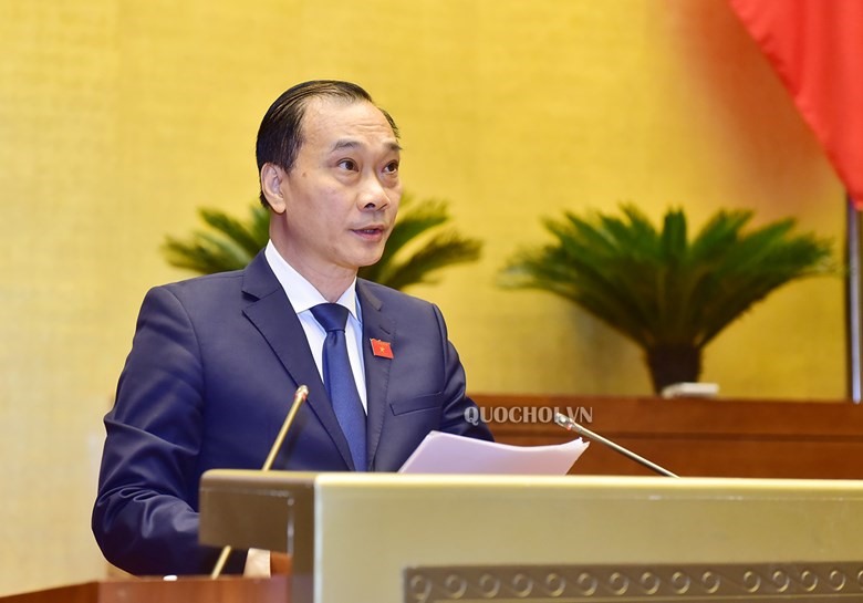Chủ nhiệm Ủy ban Kinh tế của Quốc hội Vũ Hồng Thanh. Ảnh: Quốc hội