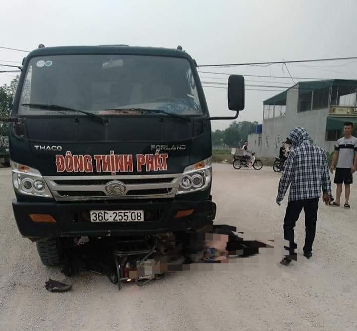 Hiện trường vụ tai nạn. Ảnh: Người dân cung cấp