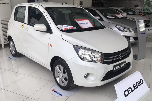 Suzuki đã ra thông báo tạm dừng phân phối mẫu Celerio tại Việt Nam. Ảnh: Suzuki