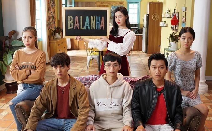 “Nhà trọ Balanha” đang gây được cảm tình của khán giả trên khung giờ vàng của VTV Ảnh: VFC