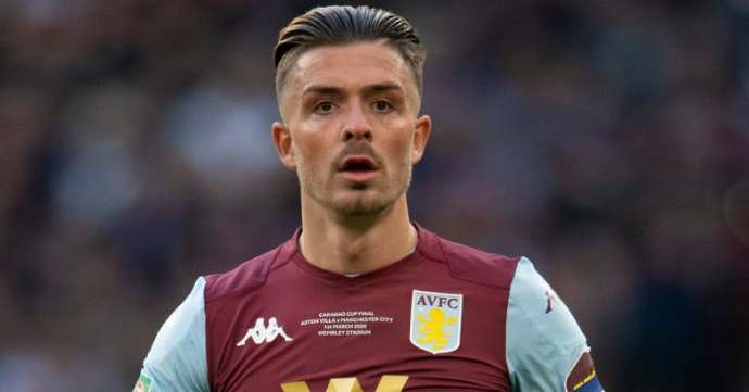 Ngôi sao của Aston Villa Jack Grealish cũng nằm trong “tầm ngắm” của Manchester United. Ảnh: Givemesport.