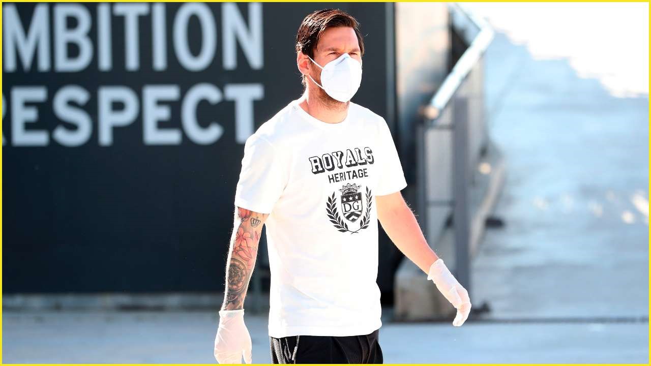 Messi và các đồng đội đã trở lại tập luyện. Ảnh: Twitter