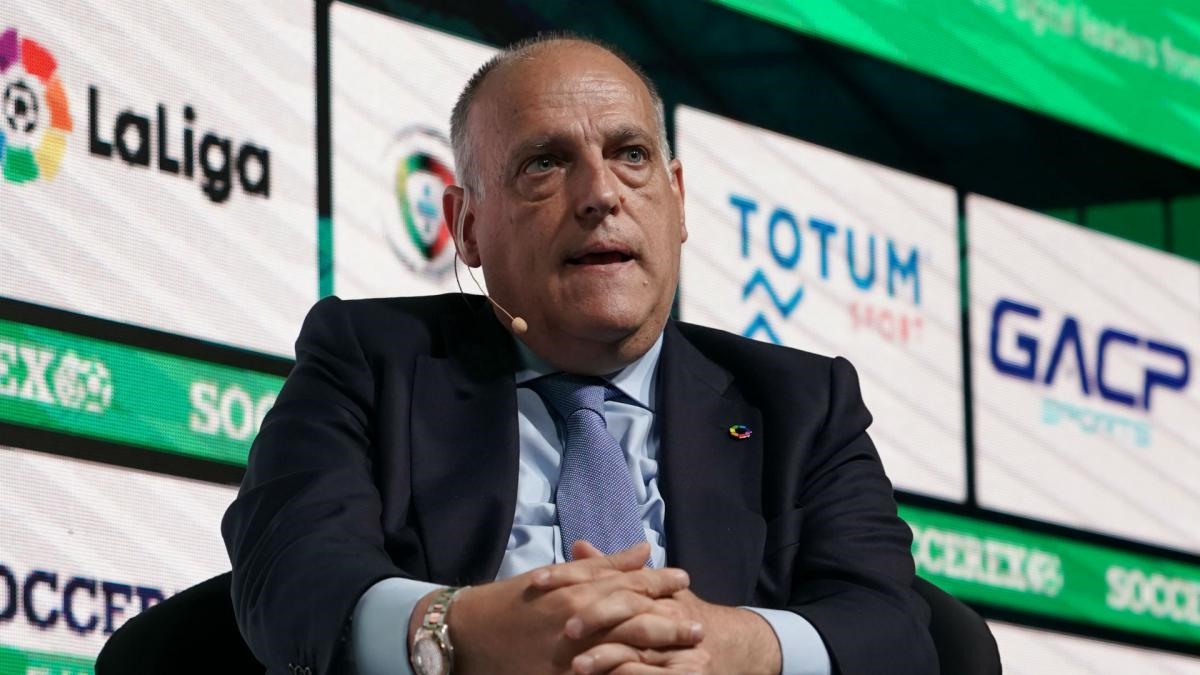 Chủ tịch La Liga - Javier Tebes. Ảnh: AS.