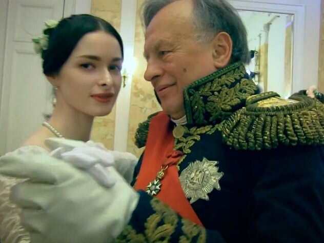Oleg Sokolov và nạn nhân - Anastasia Yeshchenko. Ảnh: Smotri.
