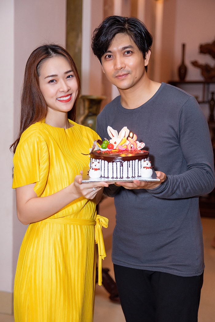 Diệp Bảo Ngọc cho biết Tim là người gần gũi và nhập vai nhanh. Ảnh: Vietcom.