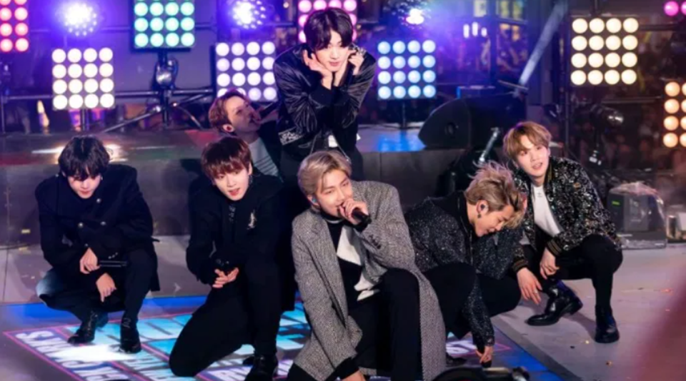 Nhóm BTS tiếp tục lập kỷ lục trong chương trình nhạc trực tuyến gần đây. Ảnh: Mnet. Nhóm BTS tiếp tục lập kỷ lục trong chương trình nhạc trực tuyến gần đây. Ảnh: Mnet.