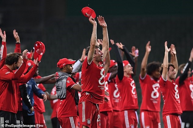 Bayern Munich tạo kỷ lục vô tiền khoáng hậu. Ảnh:Pro Sport Images