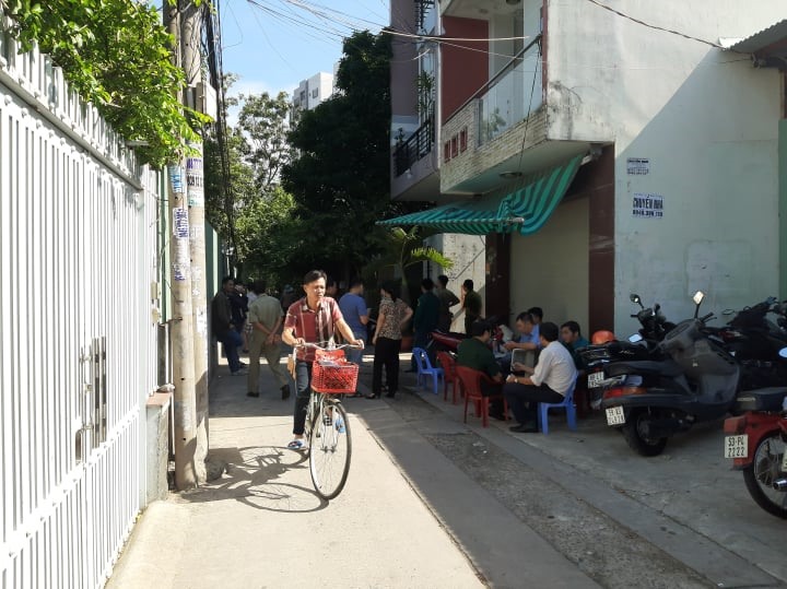 Hiện trường vụ việc. Ảnh: Văn Điệp