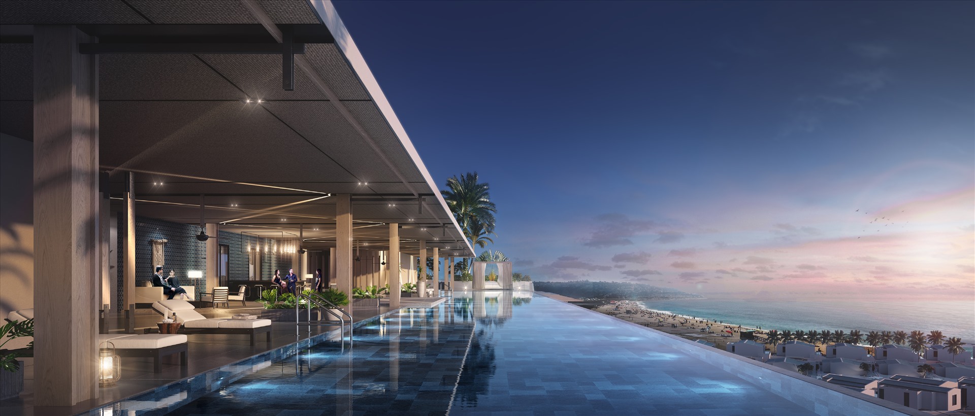 Sky bar đón trọn khung cảnh đại dương tại Regent Phu Quoc