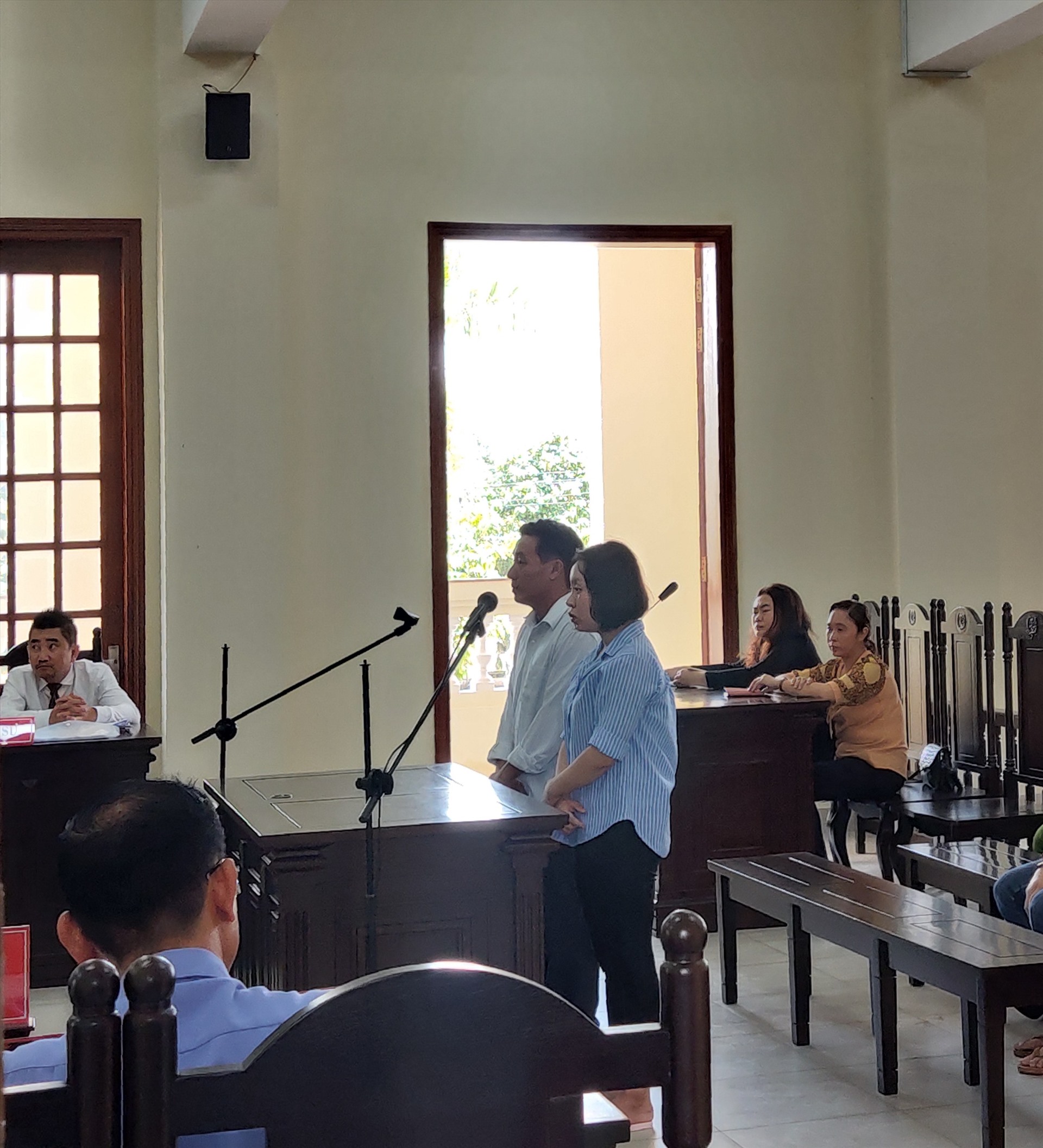 Quang cảnh tại phiên toà phúc thẩm. Ảnh: Thành Nhân